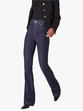 SPANX Denim Flare Jeans, Pull-On, Raw Indigo 21266Q